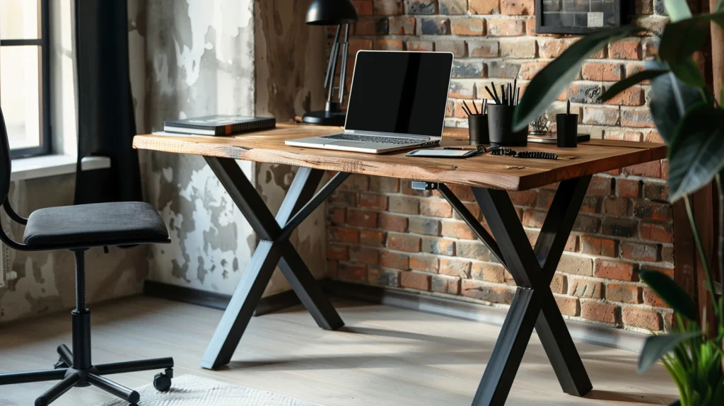 bureau style industriel