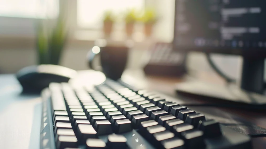 clavier télétravail