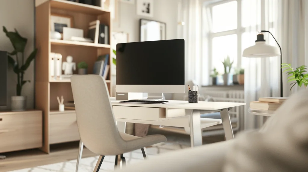espace télétravail matériel